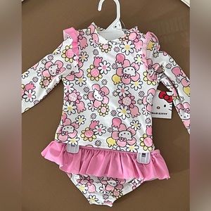 Hello kitty 2T bathing suit